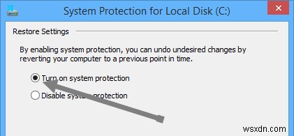 Windows 8/8.1でシステムの復元を有効化・設定・無効化する方法