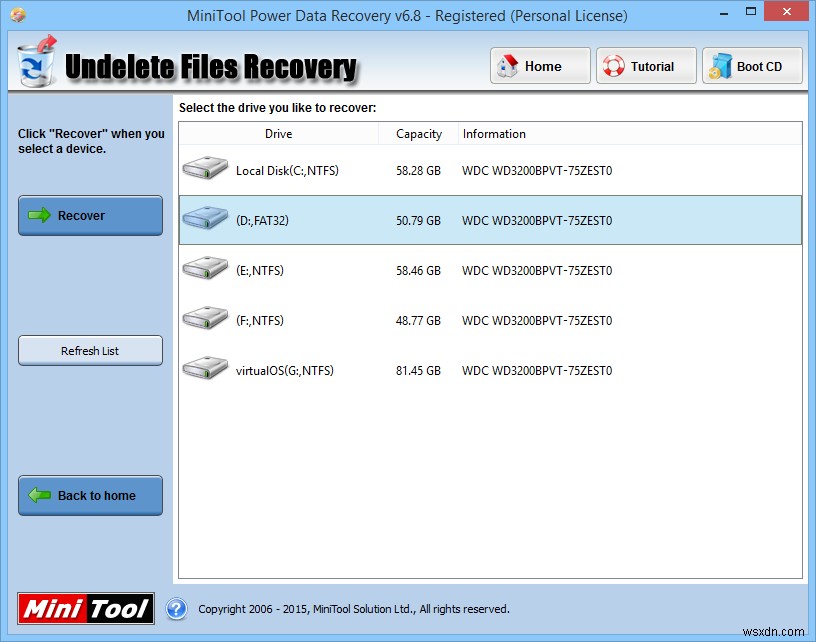 MiniTool Power Data Recoveryで削除したファイルを復元する方法【レビュー】