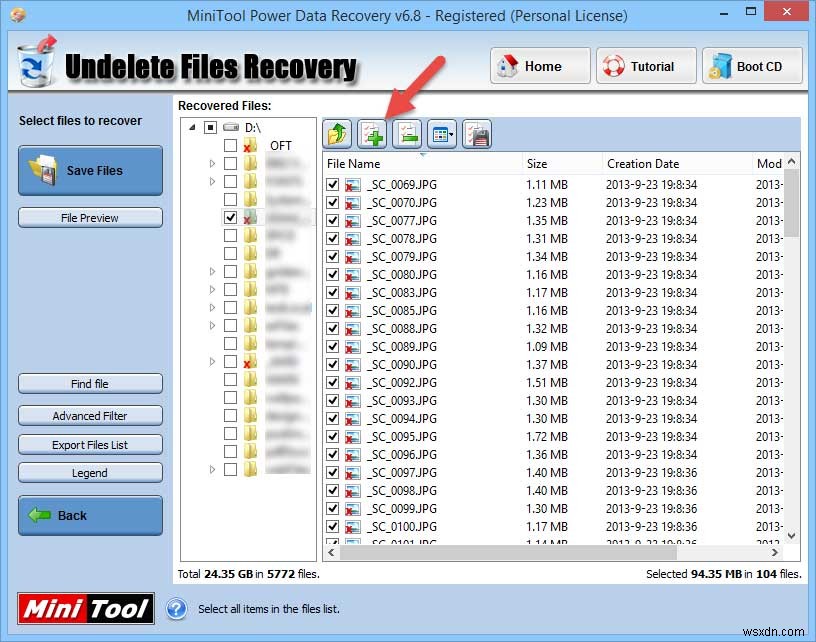 MiniTool Power Data Recoveryで削除したファイルを復元する方法【レビュー】