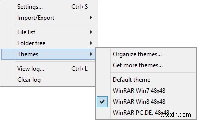 WinRARと7-Zipのテーマを簡単に変更して、見た目を丸ごとリフレッシュする方法