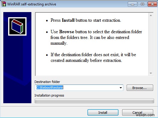 Reboot Restore Rxの使い方 – 再起動するだけでWindowsを自動的に初期状態へ復元できる無料ソフト