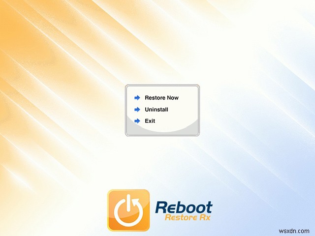 Reboot Restore Rxの使い方 – 再起動するだけでWindowsを自動的に初期状態へ復元できる無料ソフト