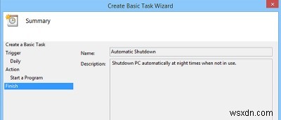 夜間にWindows PCを自動的にシャットダウンする方法