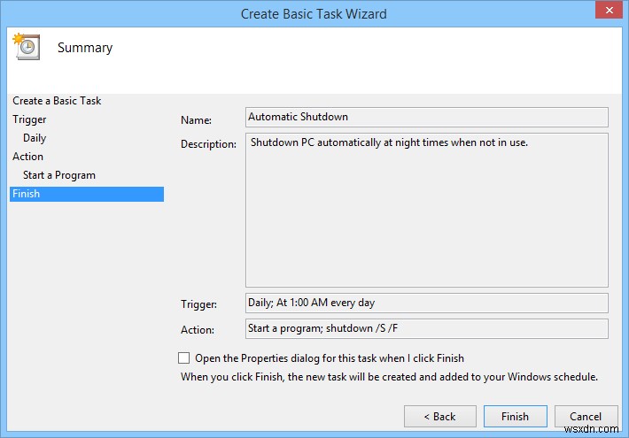 夜間にWindows PCを自動的にシャットダウンする方法
