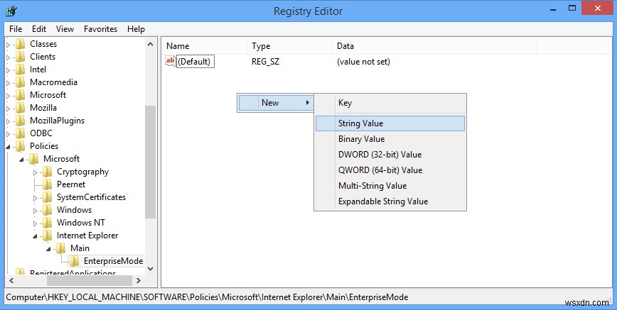 Internet Explorer 11でエンタープライズモードを有効にする方法