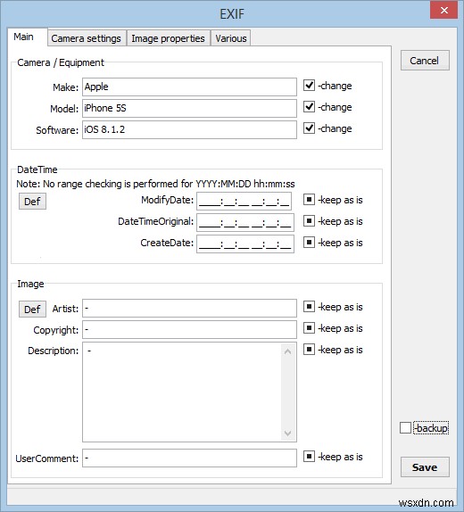 Windowsで写真の隠れたメタデータ(EXIF)を簡単に編集する方法