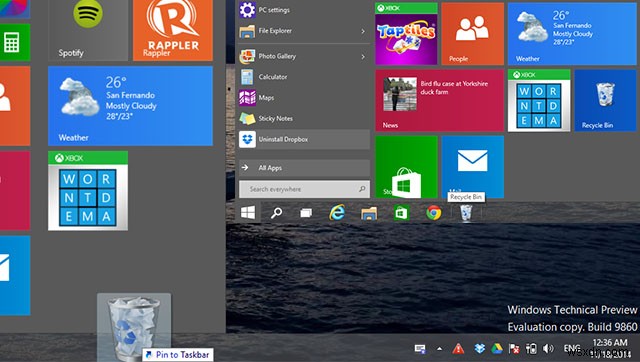 Windows 10の隠し機能8選：テクニカルプレビューで見つけた便利な新発見