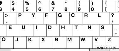 WindowsでキーボードをDVORAK・COLEMAK配列に変更する方法
