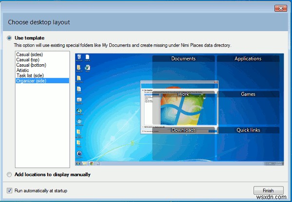 Nimi PlacesでWindowsデスクトップをスッキリ整理する方法