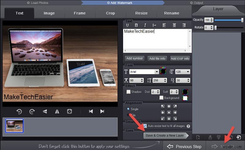 Aoao Watermark for Photosの使い方:写真に素早く簡単に透かし(ウォーターマーク)を入れる方法