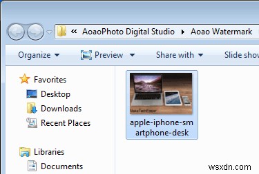 Aoao Watermark for Photosの使い方:写真に素早く簡単に透かし(ウォーターマーク)を入れる方法