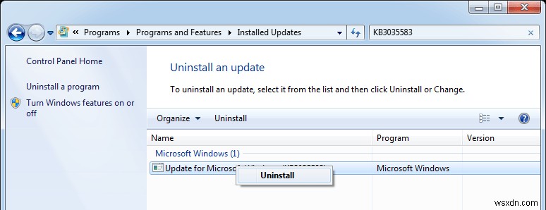 Windowsのタスクバーから「Get Windows 10」アイコンを削除する3つの方法