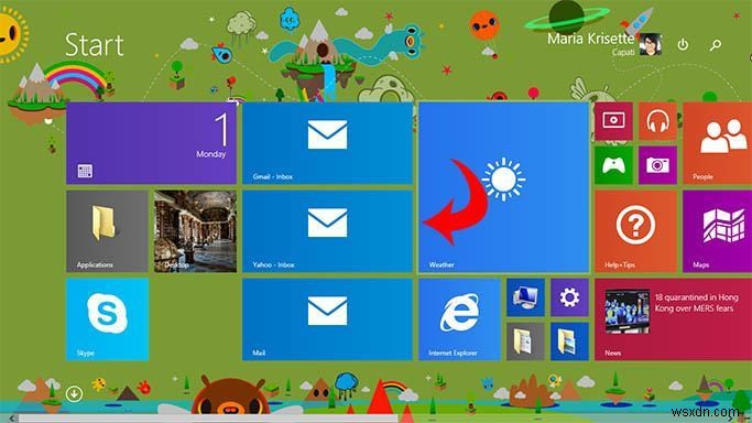 Windows 8.1のメールアプリで複数のメールアカウントをライブタイルとして表示する方法