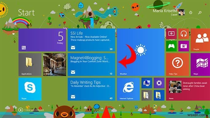 Windows 8.1のメールアプリで複数のメールアカウントをライブタイルとして表示する方法