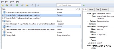 Zotero – 無料で使える優秀な文献管理ツール
