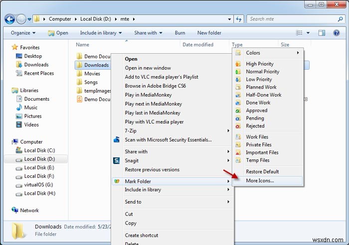 FolderMarkerでWindowsフォルダのアイコンを自由にカスタマイズする方法