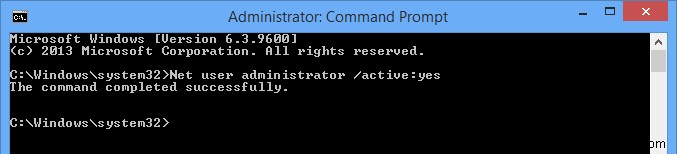 Windowsで隠されたスーパー管理者(Administrator)アカウントを有効化する2つの方法