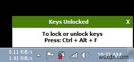 KeyFreeze – 画面はそのまま、キーボードとマウスだけをロックできるシンプルなWindowsアプリ