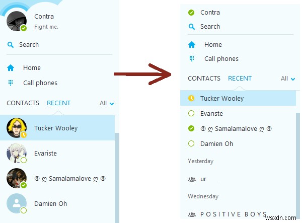 Skypeデスクトップ版の広告を消す方法|コンパクト表示で見やすくする設定も解説