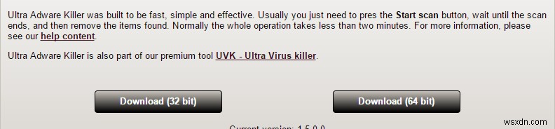 Ultra Adware Killer – PCに潜むアドウェアを簡単に駆除できる無料ユーティリティ