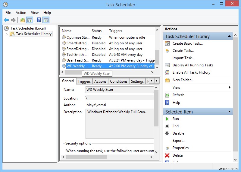 Windows Defenderのフルスキャンを毎週自動実行する方法!タスクスケジューラで定期スキャンを設定する手順