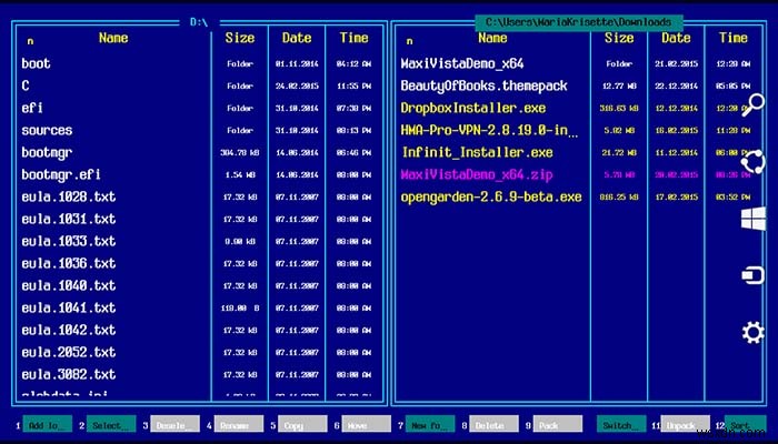 Windows 8用ファイルマネージャー「File Manager Gold」でファイル管理を効率化