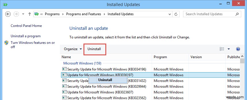 Windows Updateをアンインストールする方法【Windows 7/8.1対応】