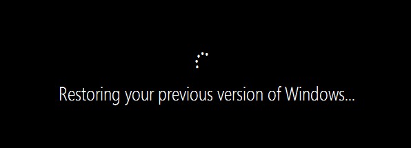 Windows 10から以前のバージョン(Windows 7 / 8 / 8.1)へダウングレードする方法