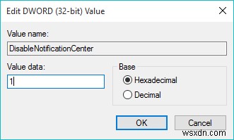 Windows 10でアクションセンターを無効化する2つの方法【レジストリ・グループポリシー】