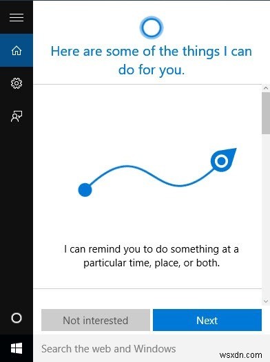 Windows 10でCortana(コルタナ)を有効化してセットアップする方法
