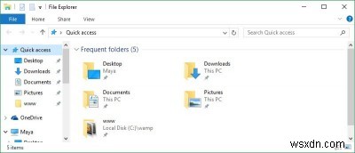 Windows 10のエクスプローラーからクイックアクセスを削除・カスタマイズする方法