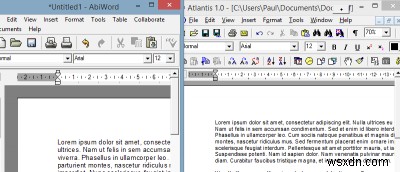 Microsoft Wordの無料代替ソフト2選!超軽量「Atlantis Nova」と定番「AbiWord」を徹底比較