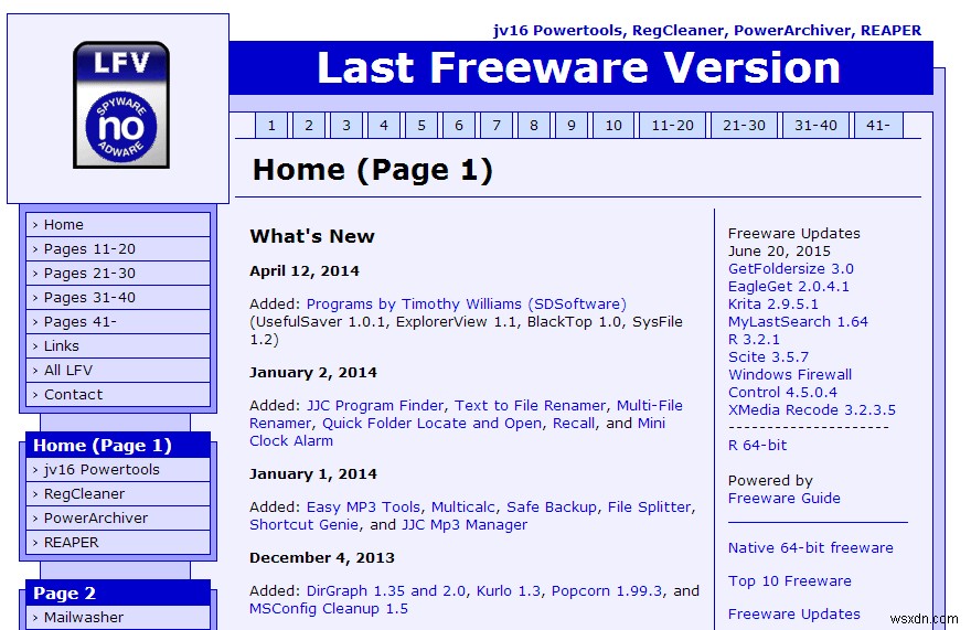 Windowsソフトウェアの最新フリーウェア版をダウンロードできるおすすめサイト3選