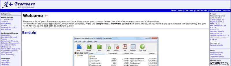 Windowsソフトウェアの最新フリーウェア版をダウンロードできるおすすめサイト3選
