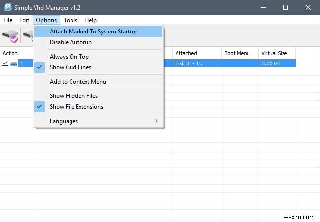 Simple VHD ManagerでVHDを簡単にマウント・管理する方法