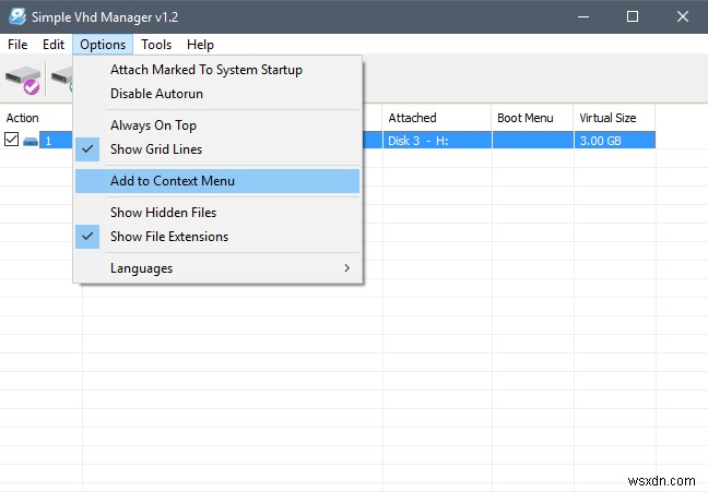 Simple VHD ManagerでVHDを簡単にマウント・管理する方法