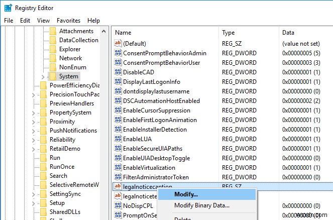 Windows 10のログイン画面にカスタムメッセージを表示する2つの方法