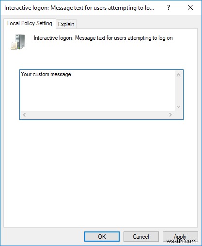 Windows 10のログイン画面にカスタムメッセージを表示する2つの方法