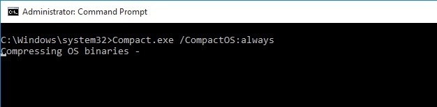 Windows 10の「Compact OS」機能とは？仕組みと有効化・無効化の手順を徹底解説