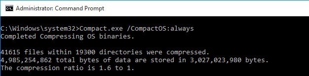 Windows 10の「Compact OS」機能とは？仕組みと有効化・無効化の手順を徹底解説