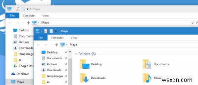 Windows 10で非アクティブウィンドウのタイトルバーに色を付ける方法