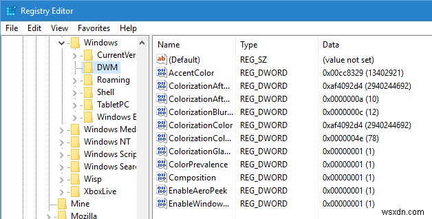 Windows 10で非アクティブウィンドウのタイトルバーに色を付ける方法