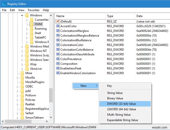 Windows 10で非アクティブウィンドウのタイトルバーに色を付ける方法