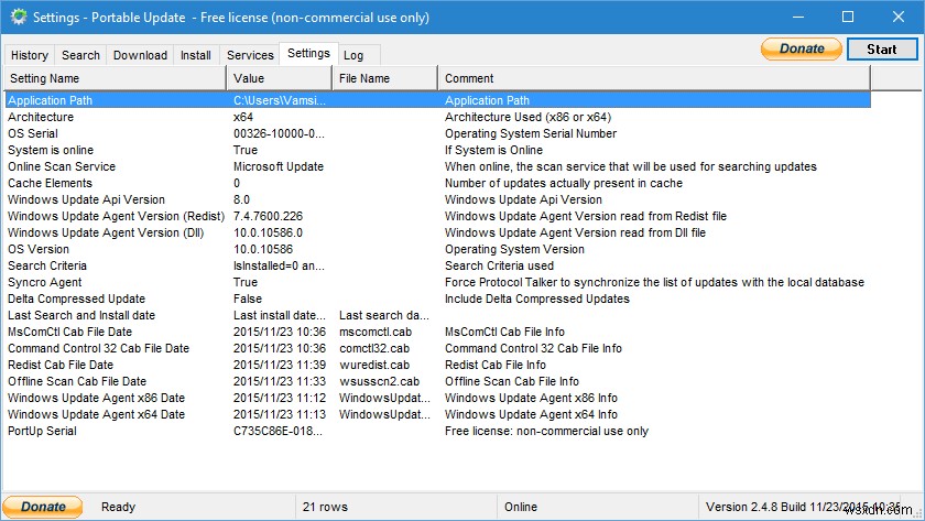 Windows 10をオフラインでアップデートする方法|無料ツール「Portable Update」の使い方