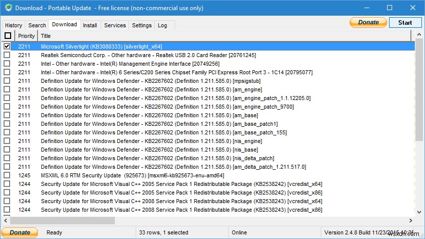 Windows 10をオフラインでアップデートする方法|無料ツール「Portable Update」の使い方