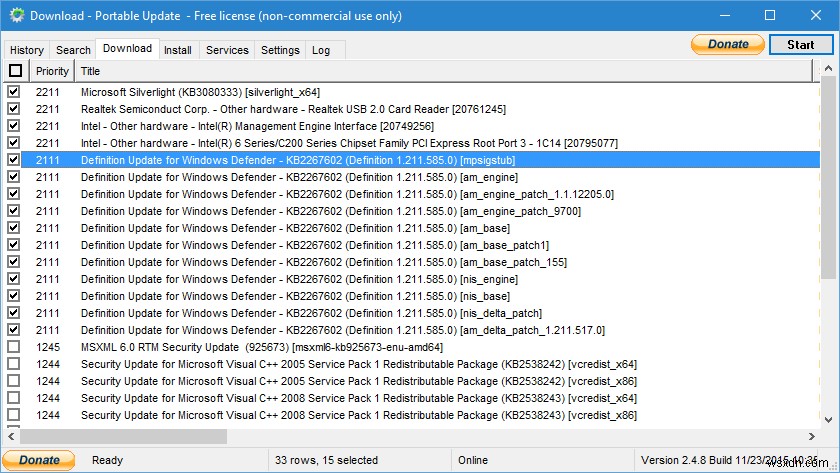 Windows 10をオフラインでアップデートする方法|無料ツール「Portable Update」の使い方