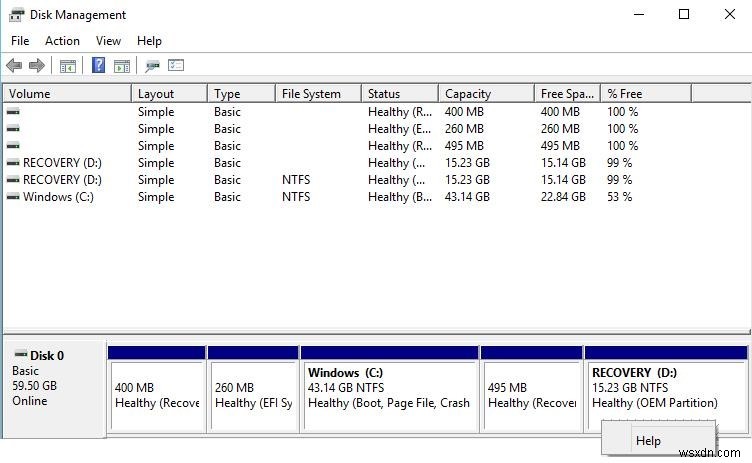 【Windows】diskpartコマンドでOEMリカバリパーティションを削除する方法