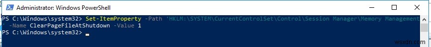 【Windows 10/8/7】シャットダウン時にpagefile.sys(ページファイル)を自動的に消去する方法
