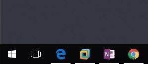 Windows 10のタスクバーからCortana検索ボックスとタスクビューアイコンを消す方法