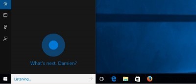 Windows 10のタスクバーからCortana検索ボックスとタスクビューアイコンを消す方法